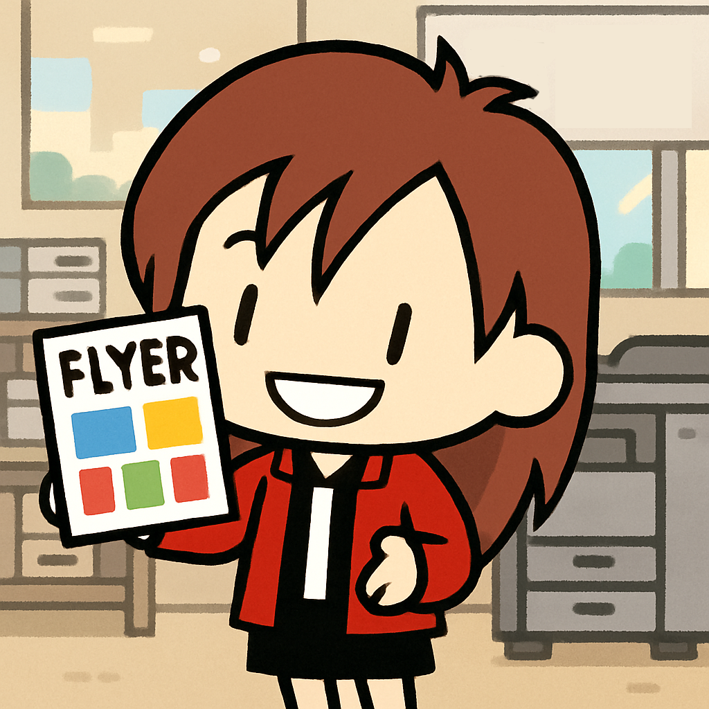 チラシ印刷イメージ