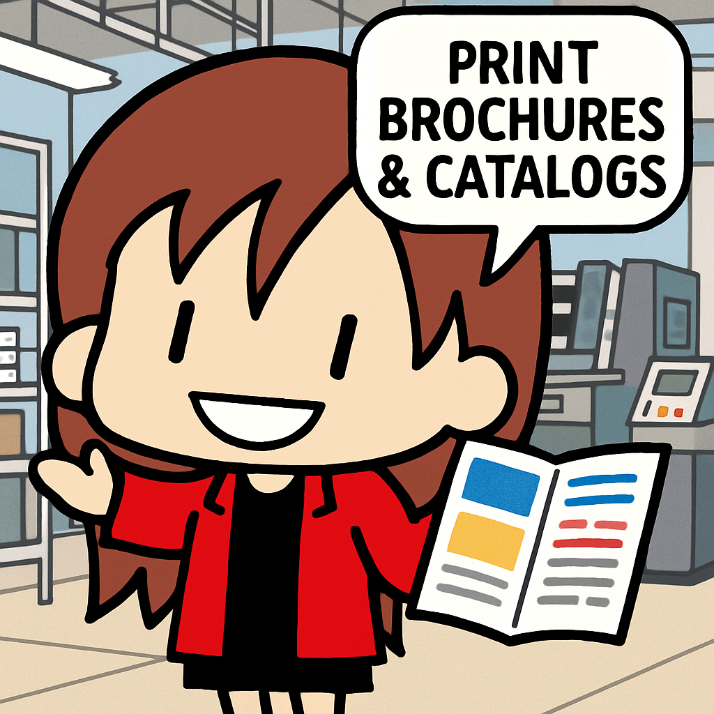 パンフレット・カタログ印刷イメージ